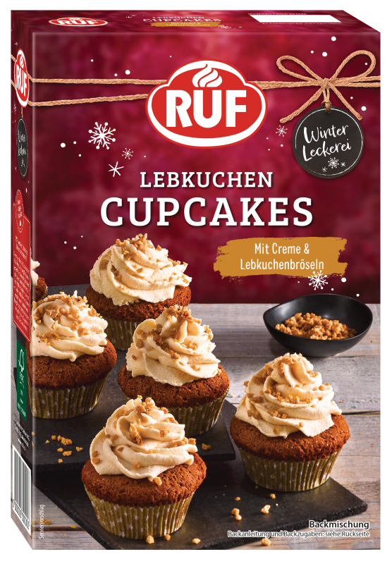 RUF Lebkuchen Cupcakes Backmischung