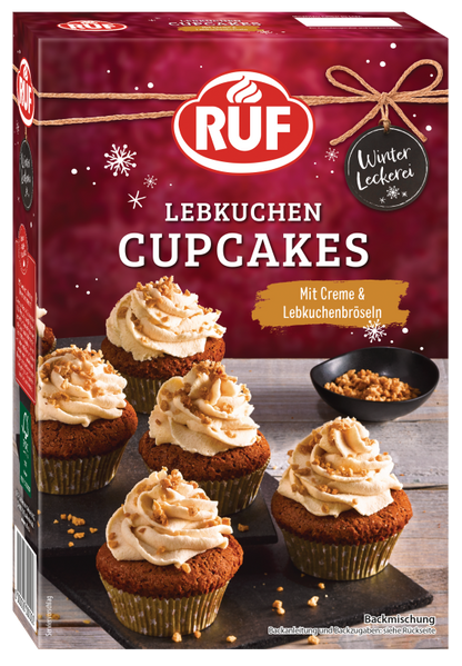RUF Lebkuchen Cupcakes Backmischung