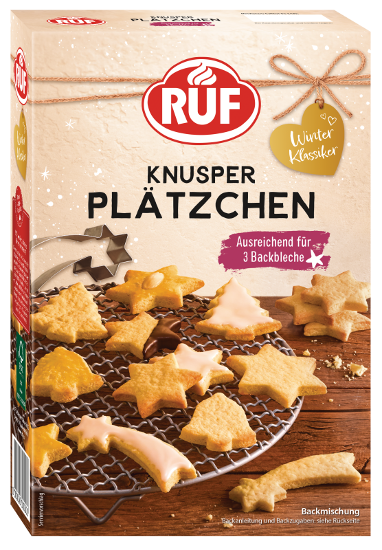 RUF Knusper Plätzchen Backmischung