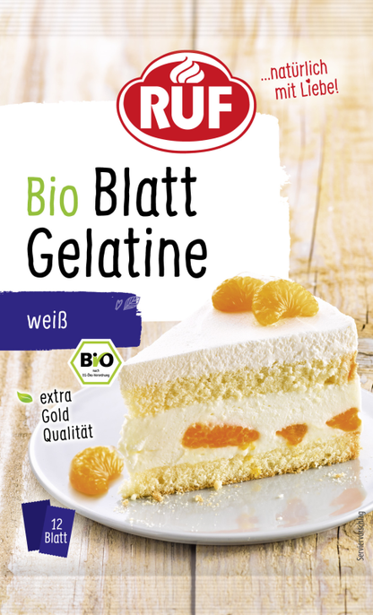 RUF Bio Blatt Gelatine Klar