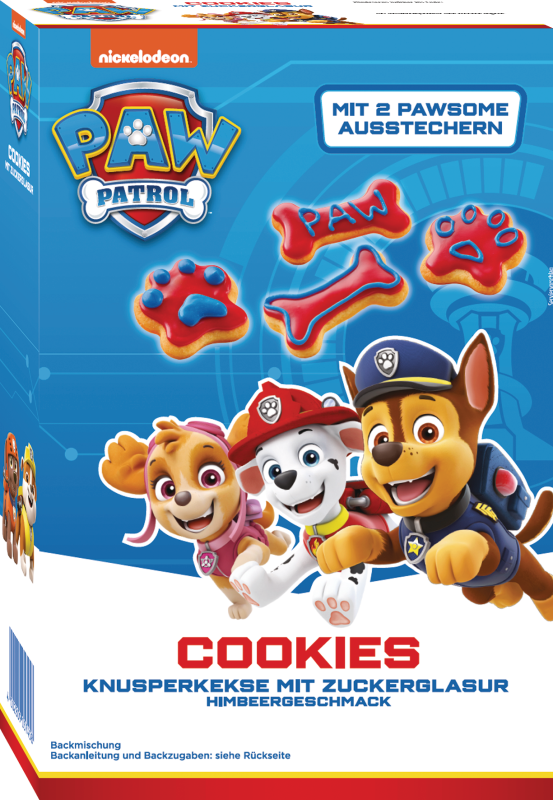 Paw Patrol Cookies Backmischung