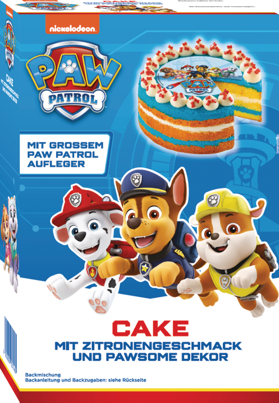 Paw Patrol Cake Backmischung