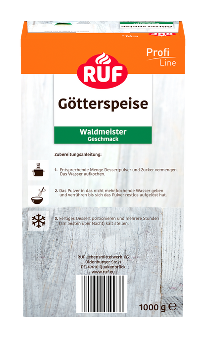 RUF Götterspeise Waldmeister FS (1 kg) -  Bild 1