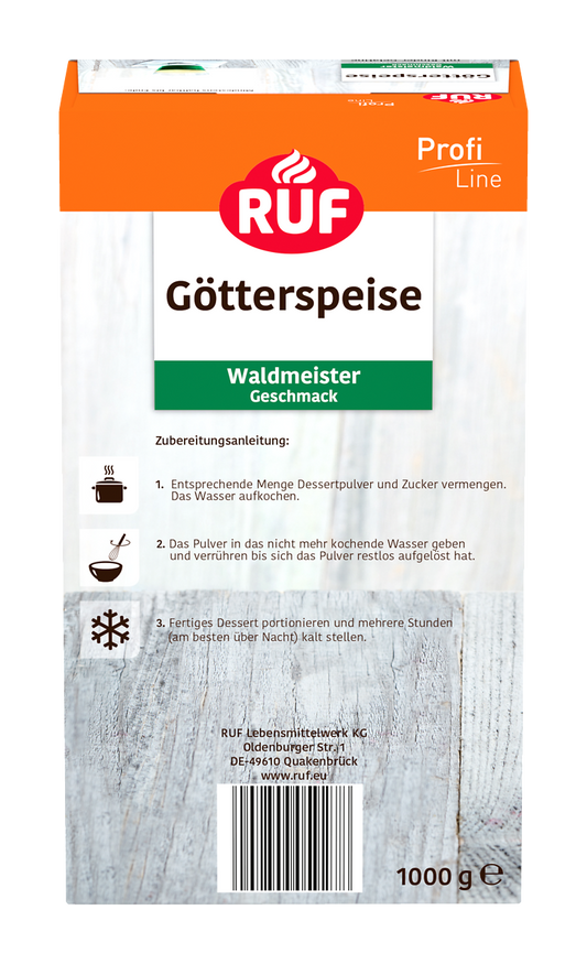 RUF Götterspeise Waldmeister FS (1 kg)