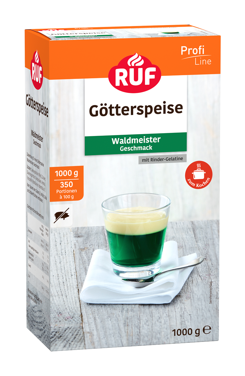 RUF Götterspeise Waldmeister FS (1 kg)