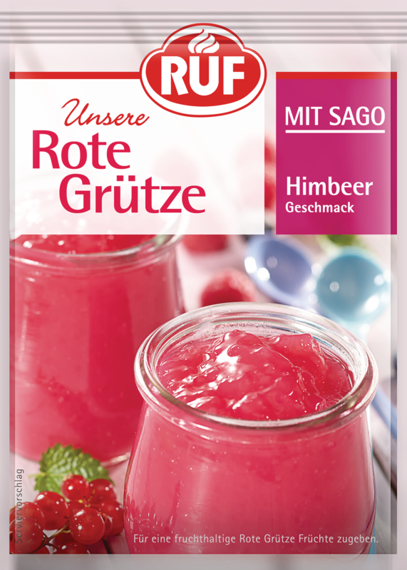 RUF Rote Grütze Himbeer Mit Sago