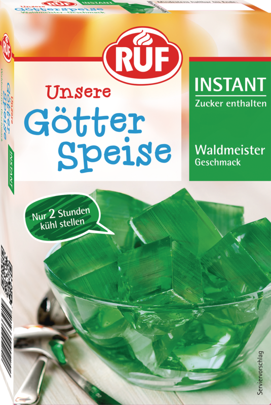 RUF Instant Götterspeise Waldmeister