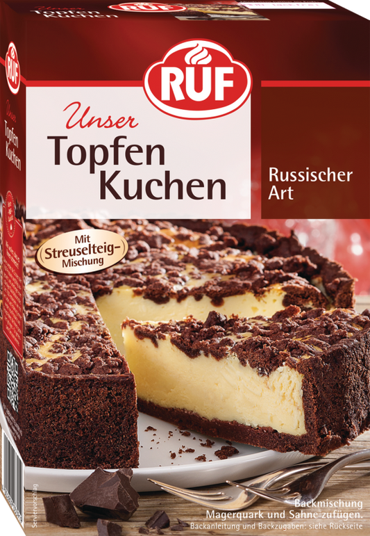 RUF Topfen Kuchen Backmischung