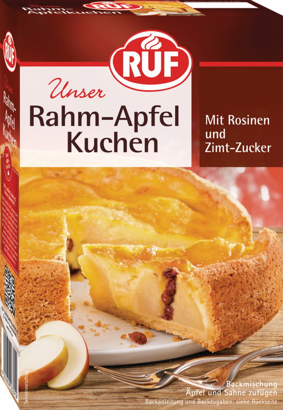 RUF Rahm-Apfel Kuchen Backmischung