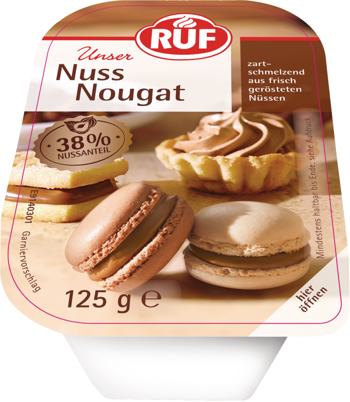 RUF Nuss Nougat 125 G