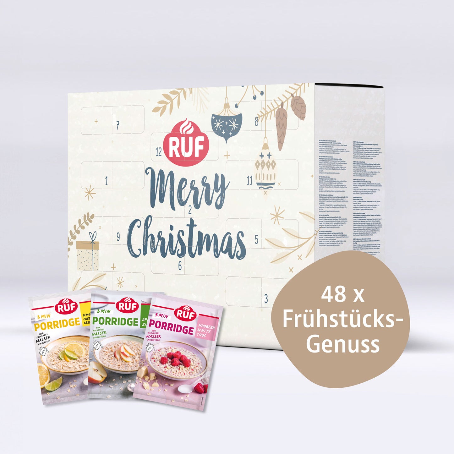 RUF Porridge Adventskalender