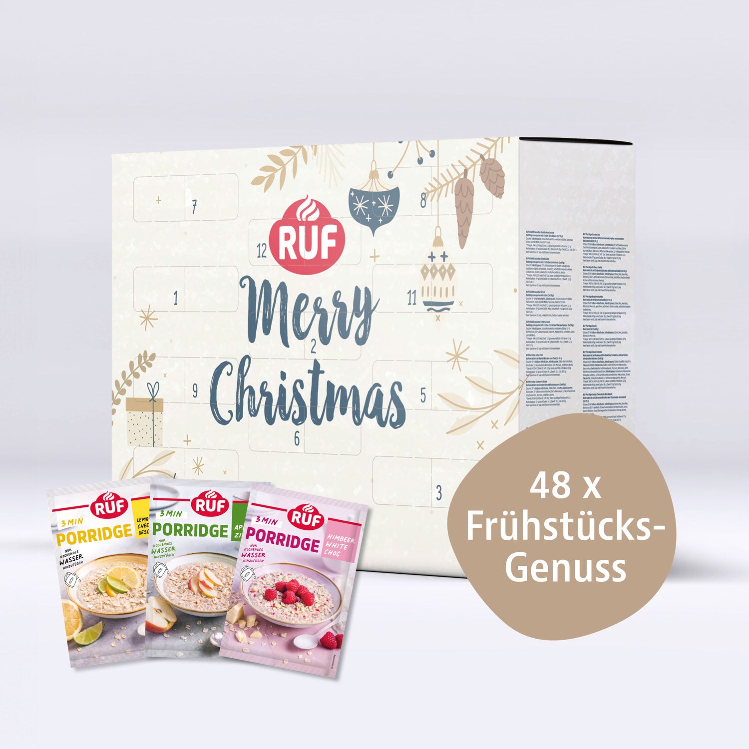 RUF Porridge Adventskalender