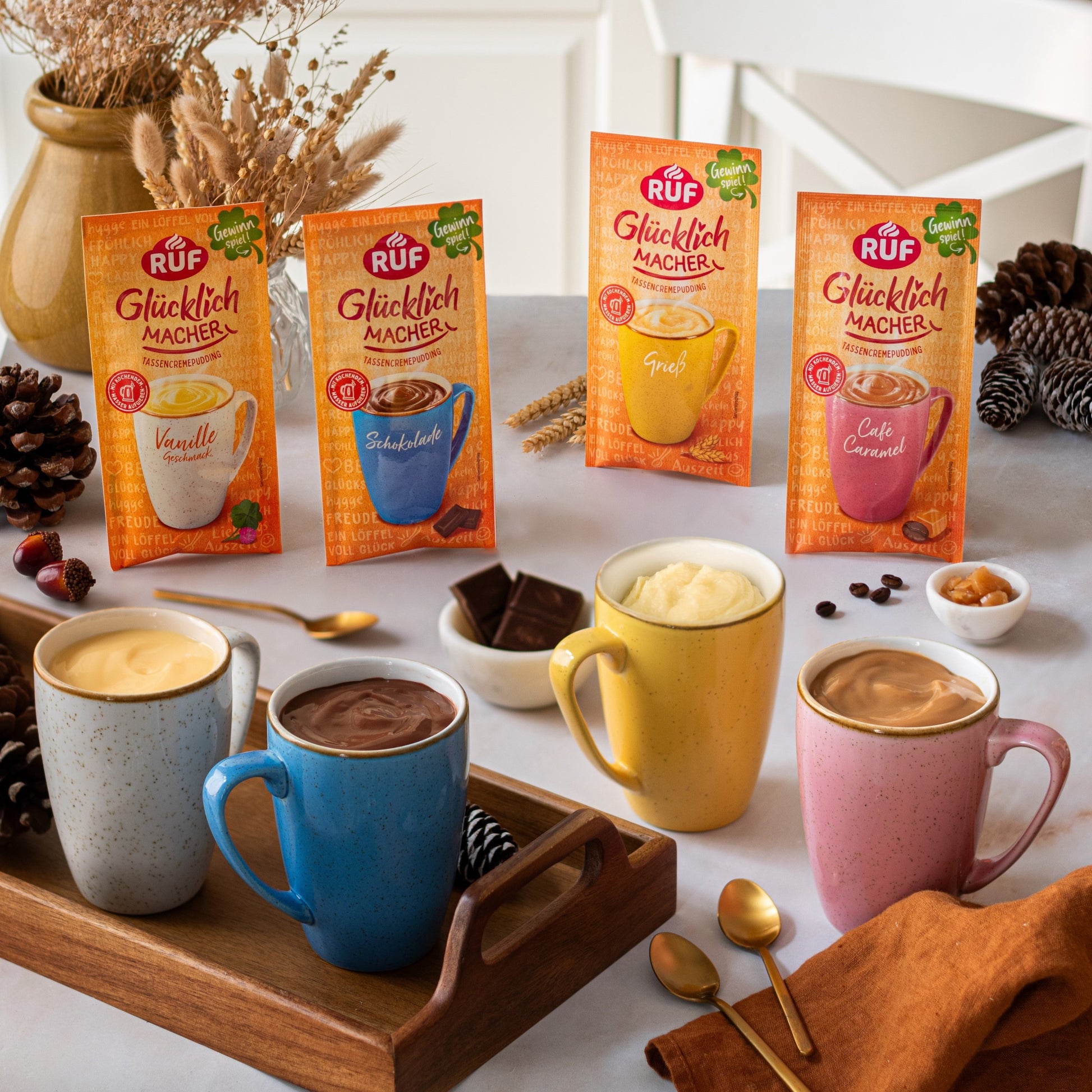 RUF Glücklichmacher Tassenpudding Set (15 Stück) -  Bild 1