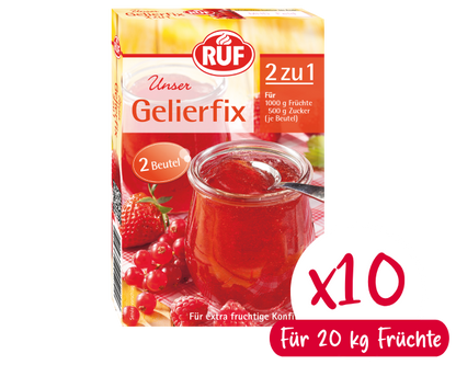 RUF Gelierfix 2 zu 1 Bundle (10 Stück) -  Bild 1