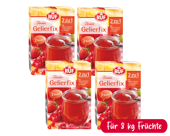 RUF Gelierfix 2 zu 1 Bundle (4 Stück) -  Bild 1