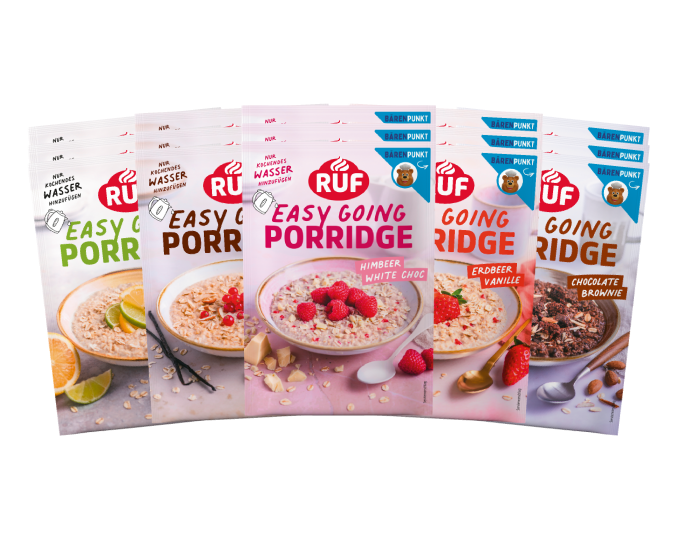 RUF Probier Set Porridge Bestseller (15 Stück)
