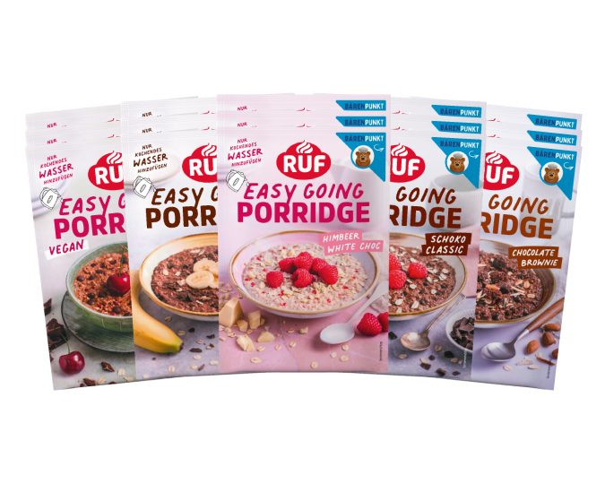 RUF Probier Set Porridge Schoko (15 Stück)
