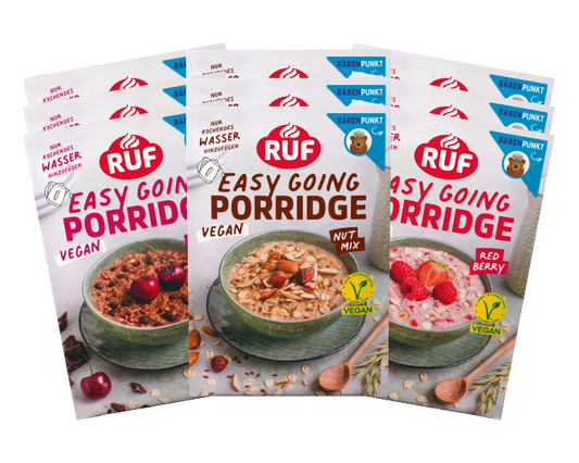 RUF Probier Set Porridge Vegan (15 Stück)