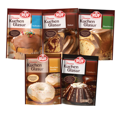 RUF Glasuren Set (5 Stück)