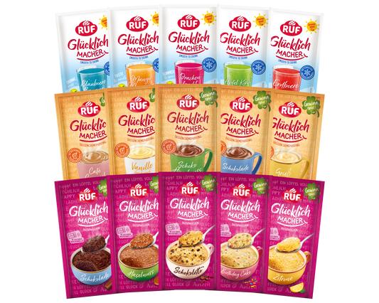 RUF Glücklichmacher Probier Set (15 Stück)