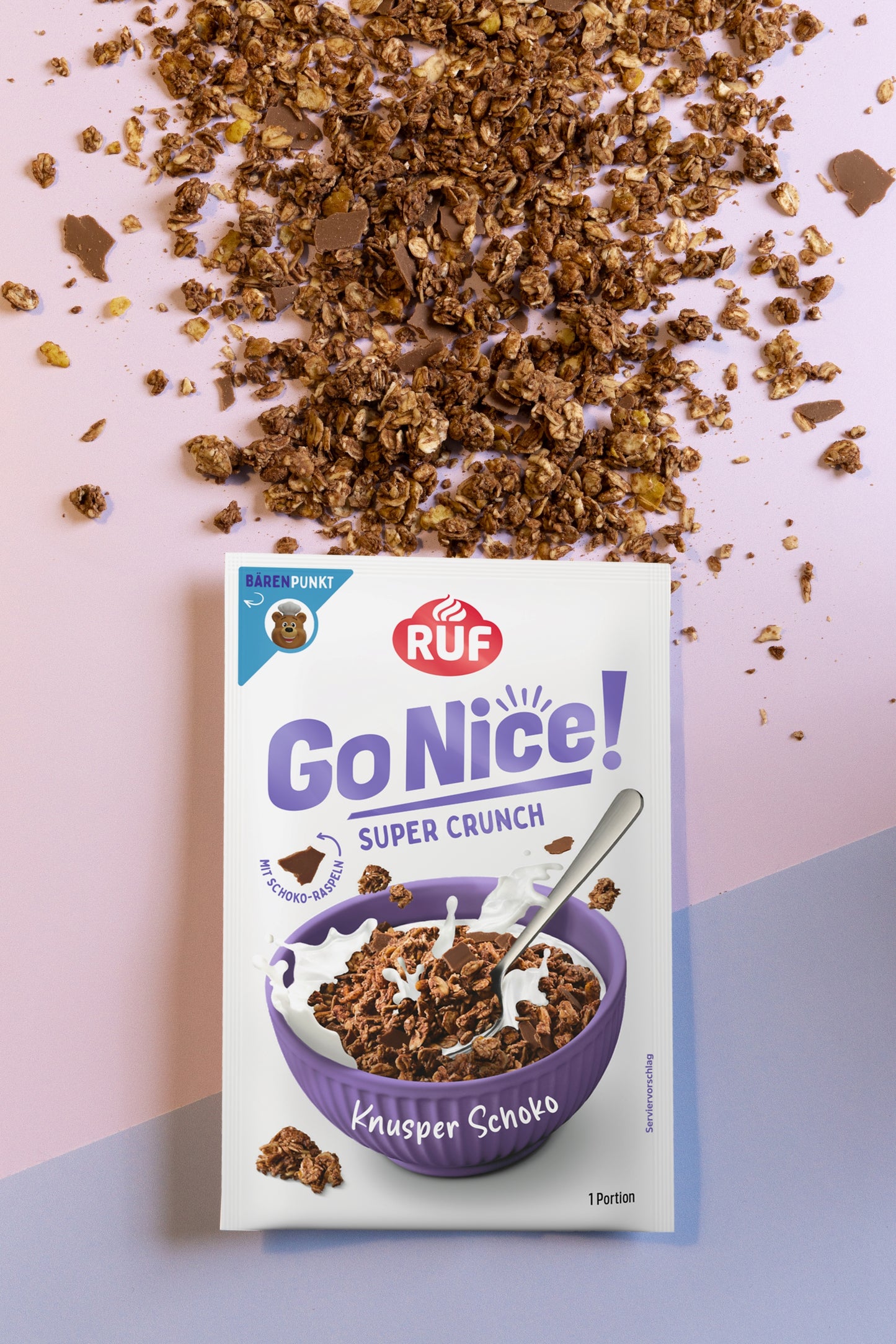 RUF GoNice! Knusper Schoko Müsli