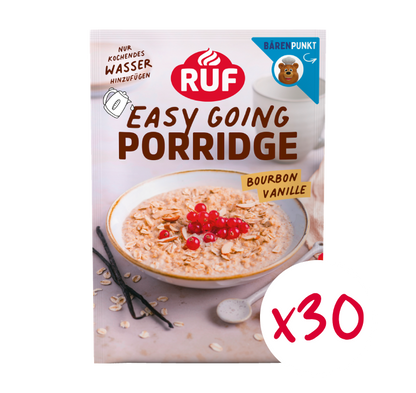 RUF Monats-Vorrat Porridge Bourbon Vanille (30 Stück)