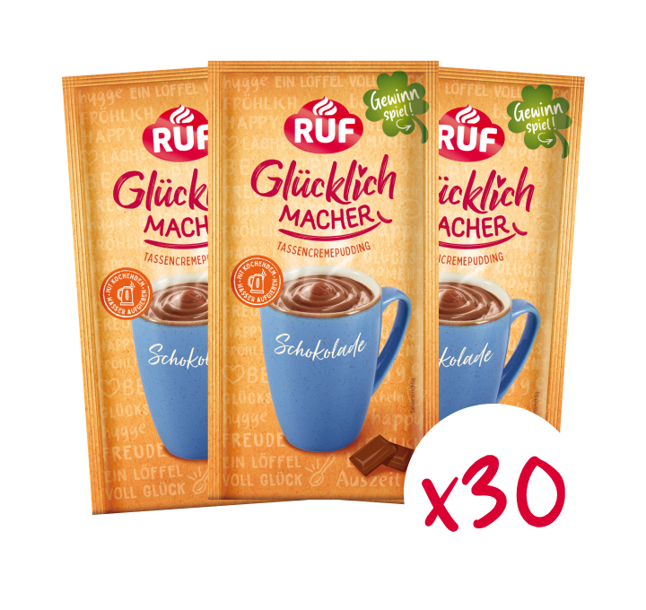 RUF Monats-Vorrat Glücklichmacher Schokolade (30 Stück)