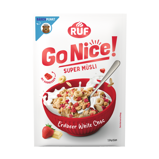 RUF GoNice! Erdbeer White Choc Müsli