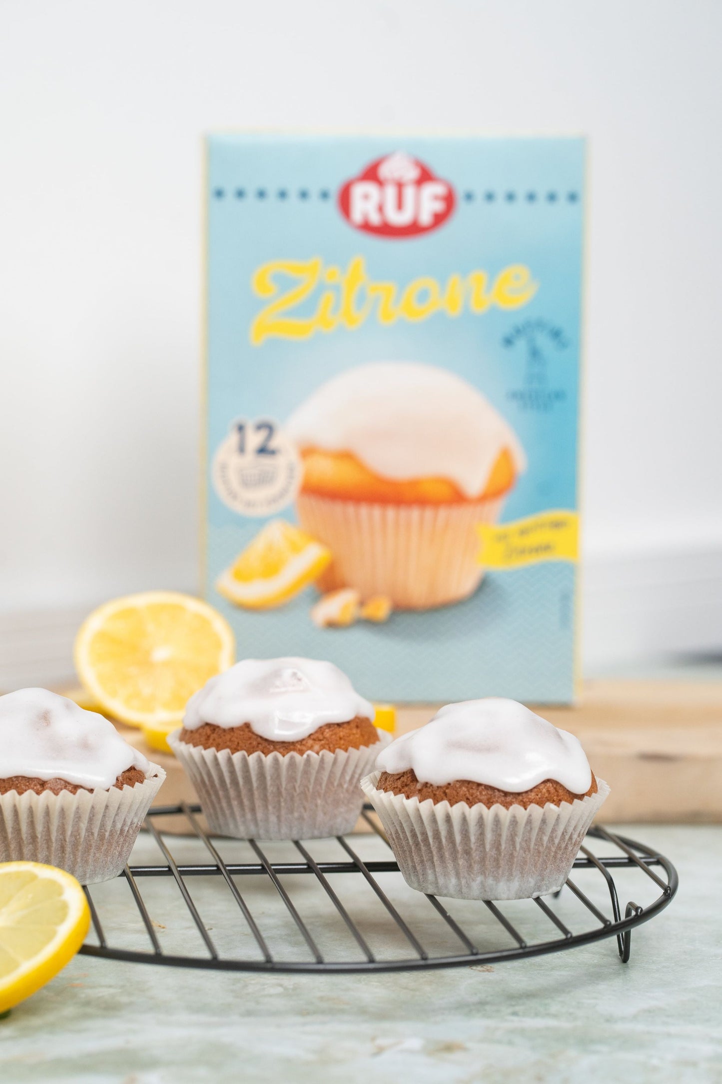 RUF Muffins Zitrone Backmischung