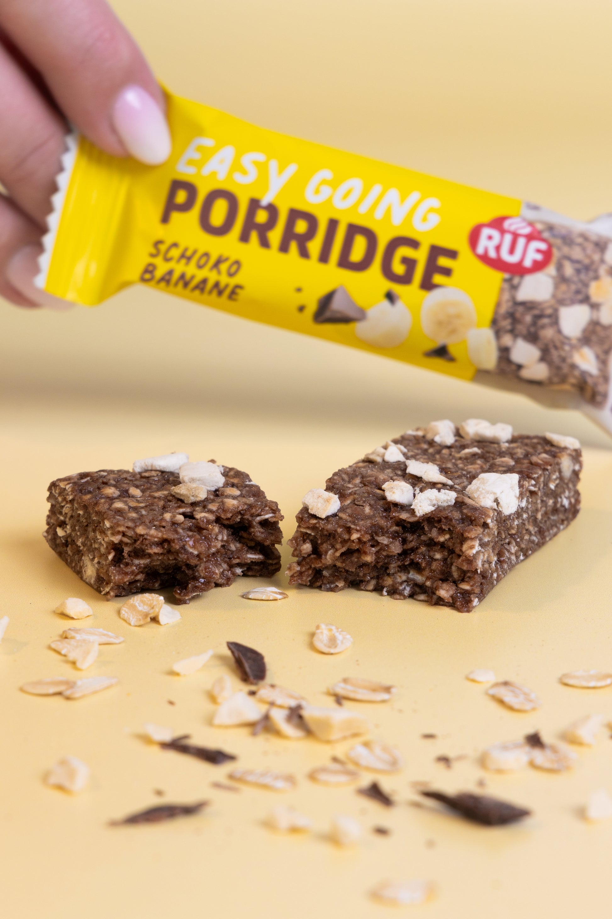 RUF Porridge Riegel Schoko Banane -  Bild 2