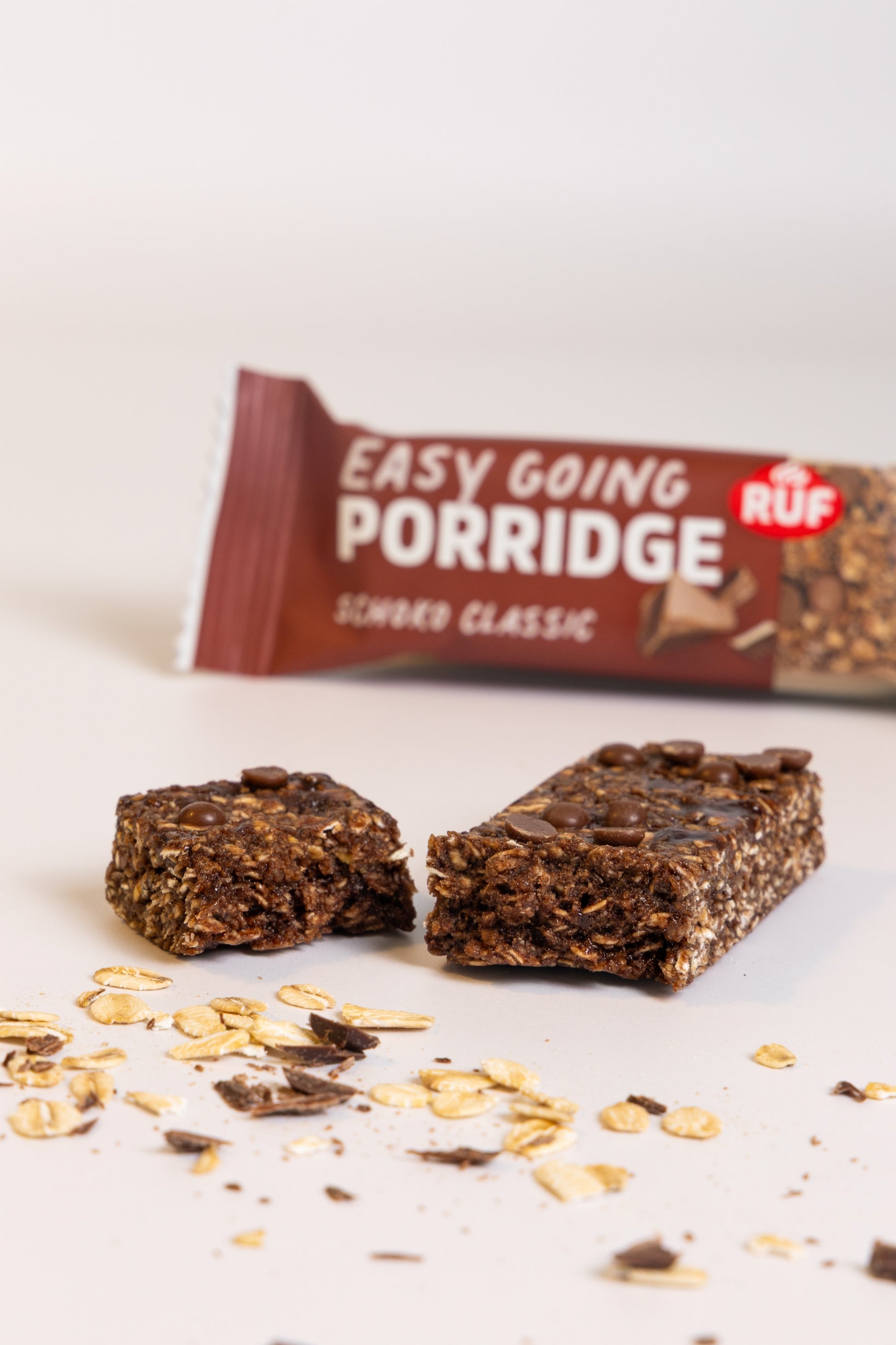 RUF Porridge Riegel Schoko Classic -  Bild 1