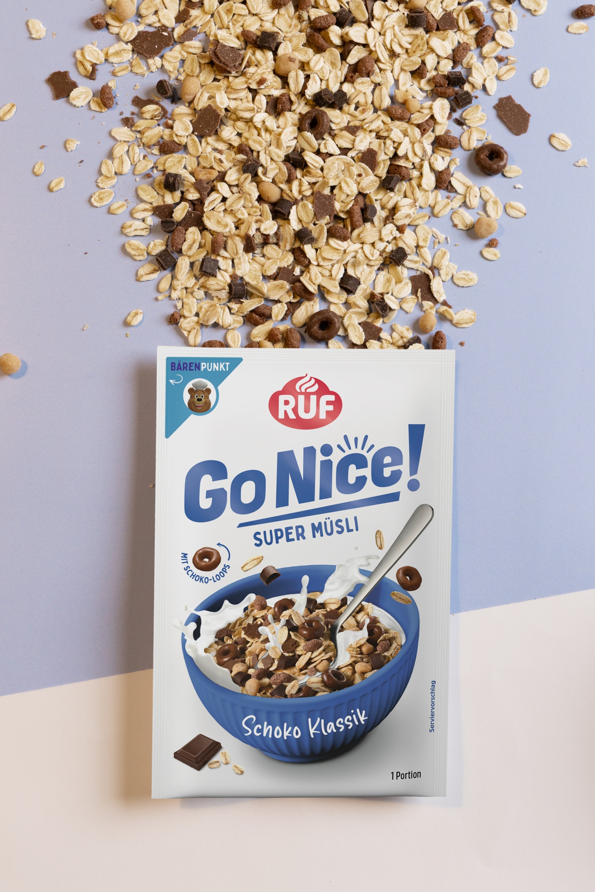 RUF GoNice! Schoko Klassik Müsli -  Bild 2