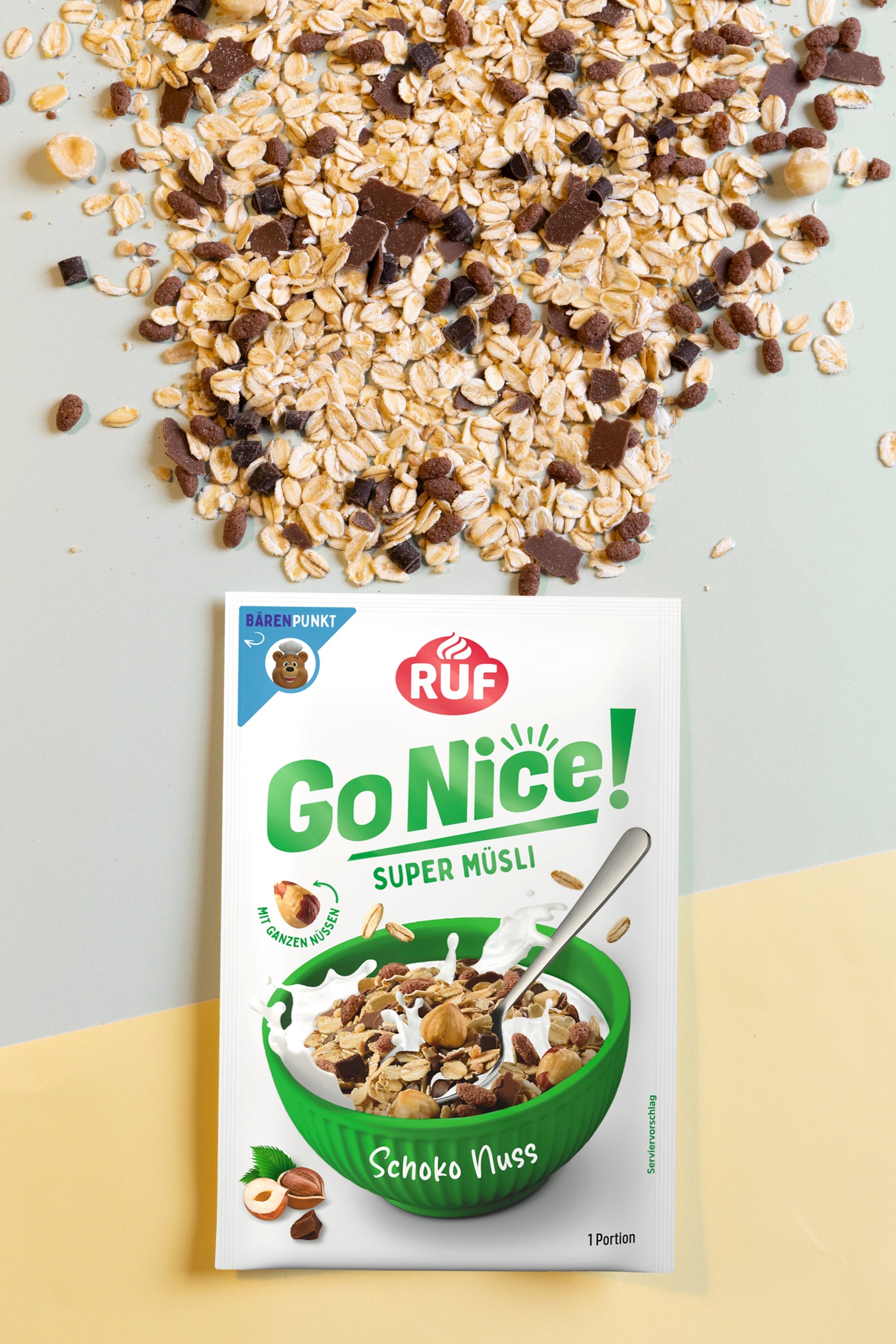 RUF GoNice! Schoko Nuss Müsli -  Bild 2