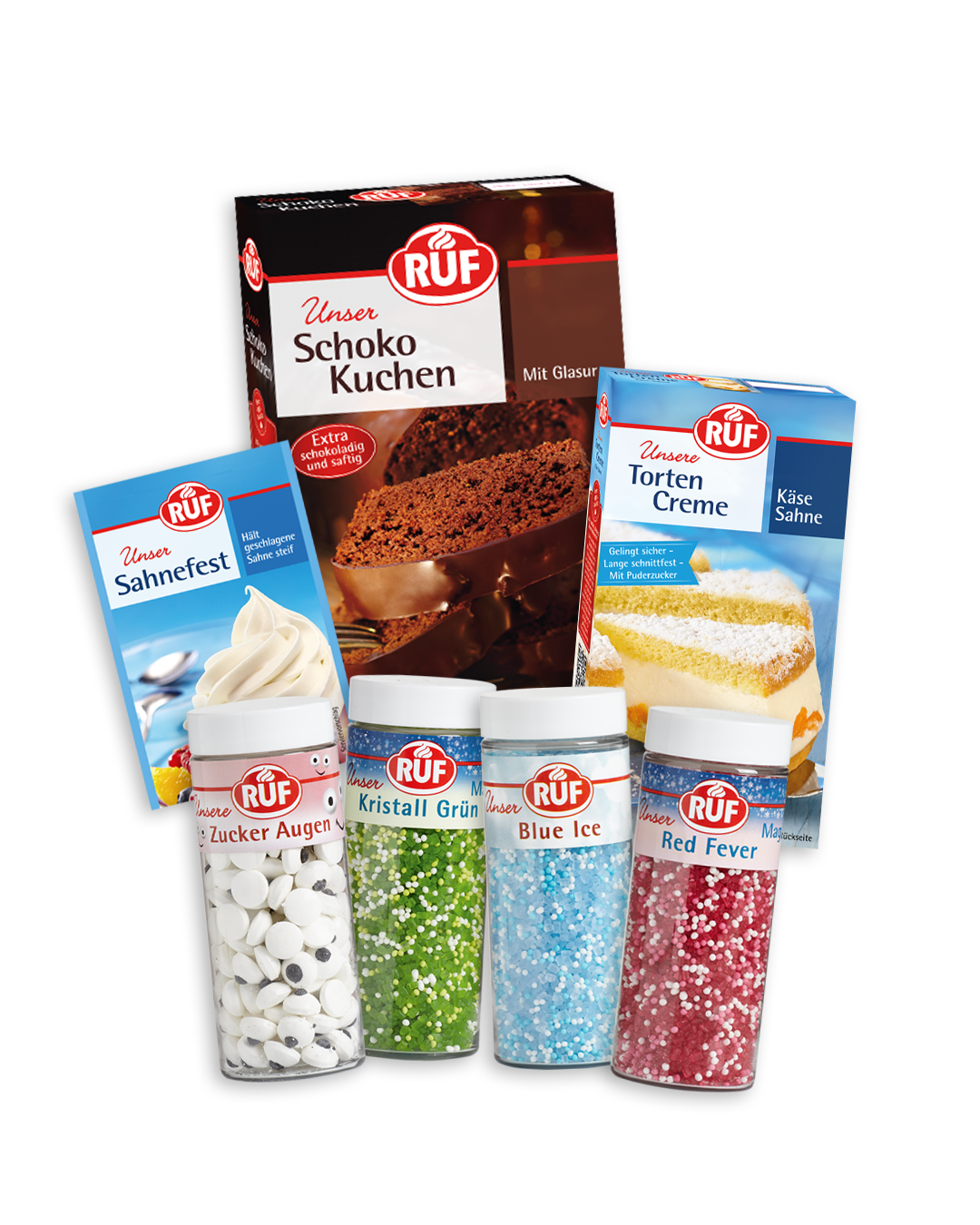RUF Rezept-Set Schokokusstorte
