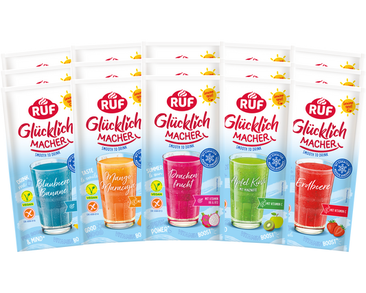 RUF Glücklichmacher Smooth to Drink Set (15 Stück)