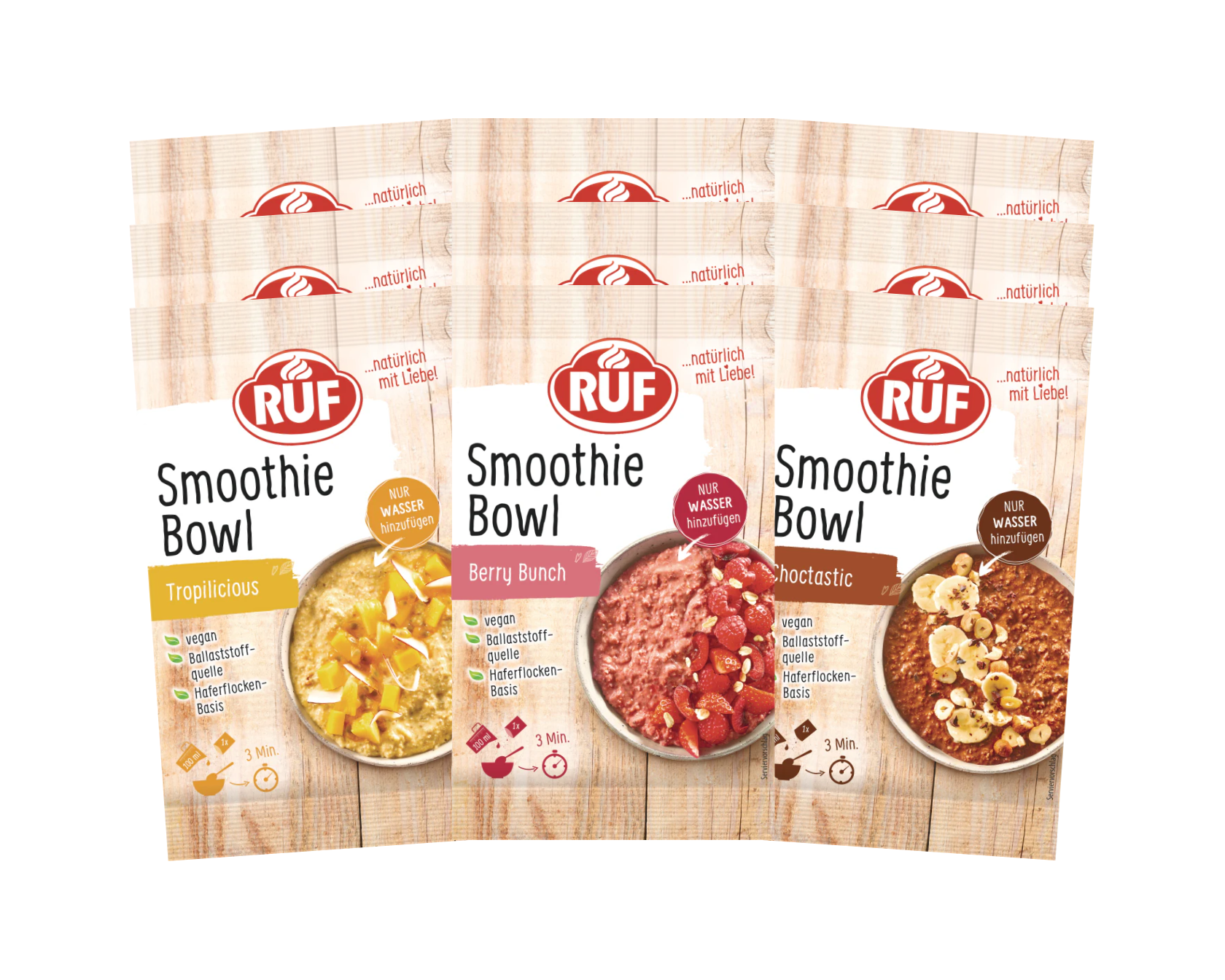 RUF Smoothie Bowl Set (9 Stück)