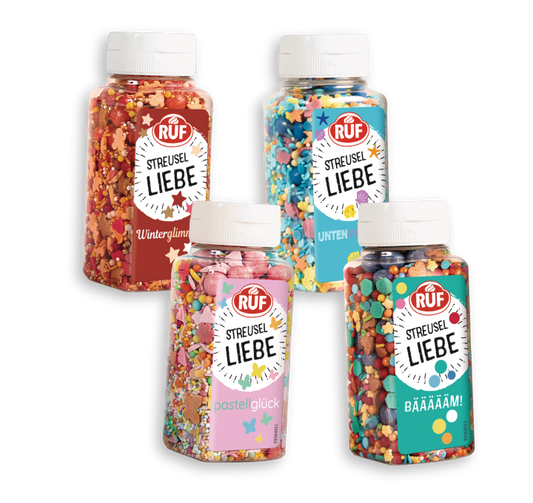 RUF Streusel Liebe Set (4 Stück)